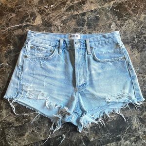 Agolde Parker Vintage Cut Off Short Broken 24